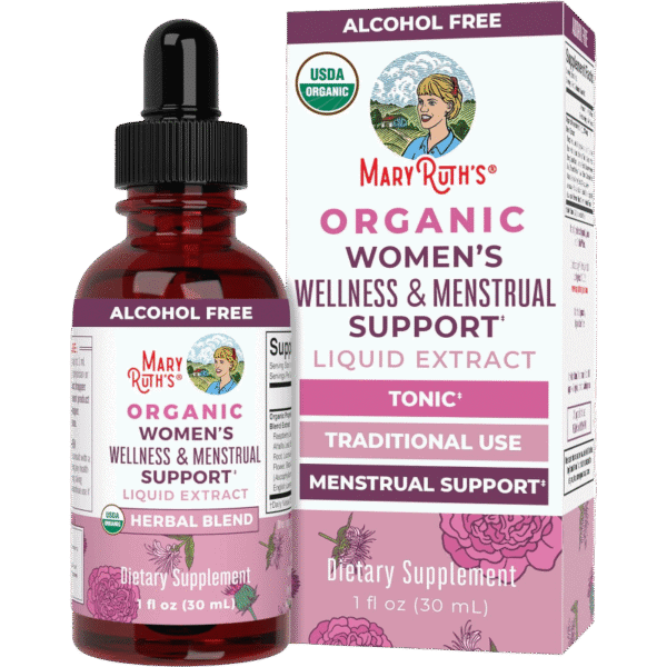 Organic Women’s Wellness & Menstrual Support Liquid Drops